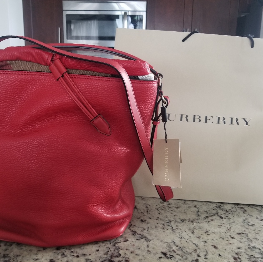 Burberry Ashby Bag (Red)